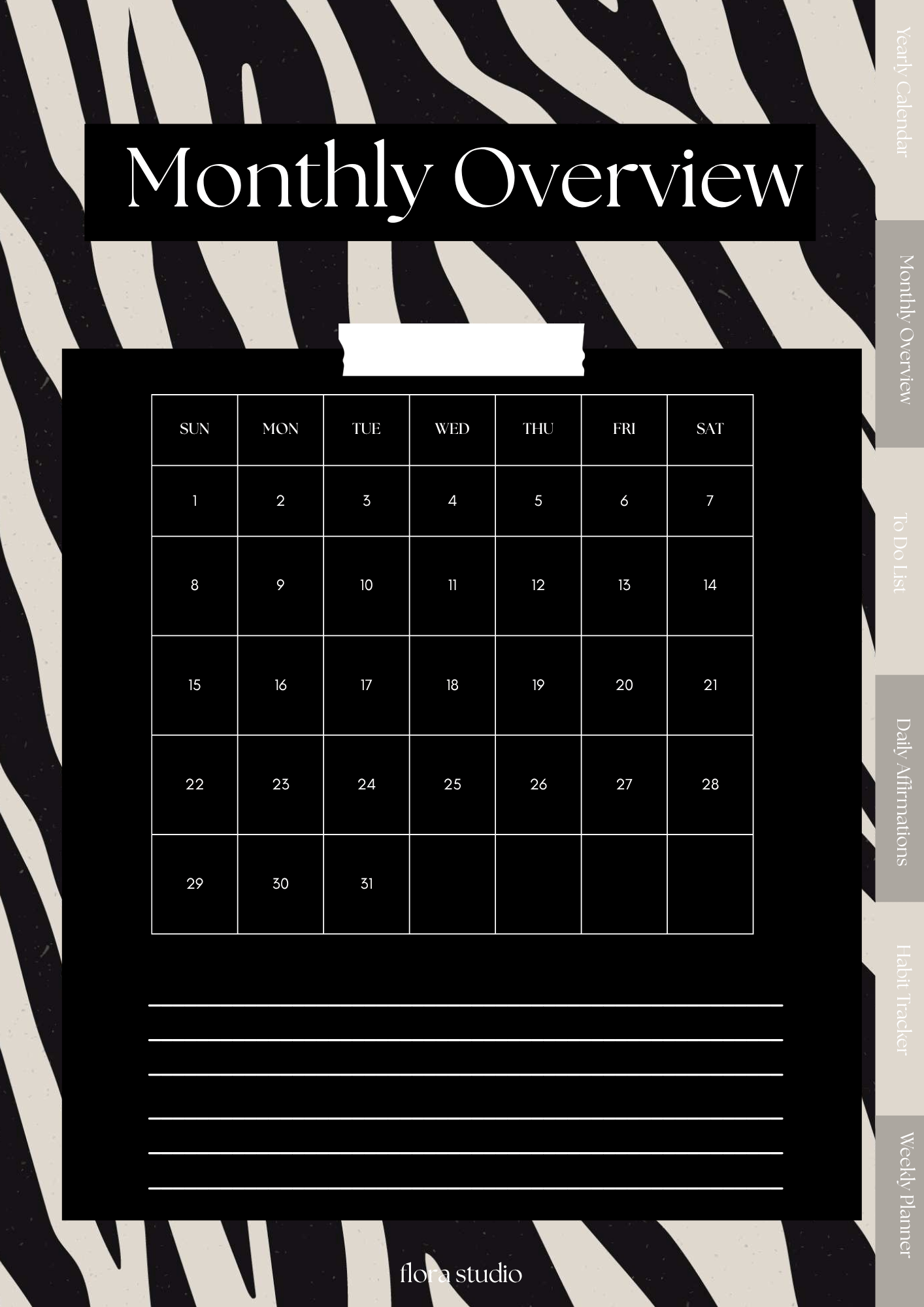 Monthly Overview