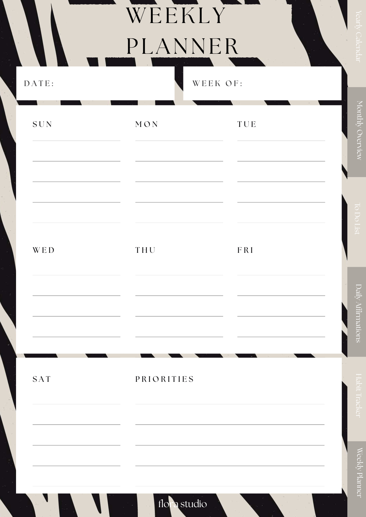 Weekly Planner
